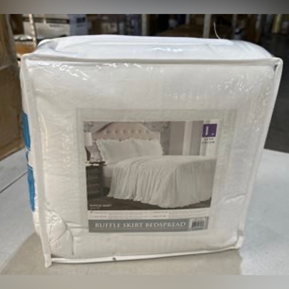 Lush Decor Ruffle Skirt Bedspread Set Twin - Picture 9 of 9